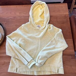 Madewell Light Yellow Hoodie
